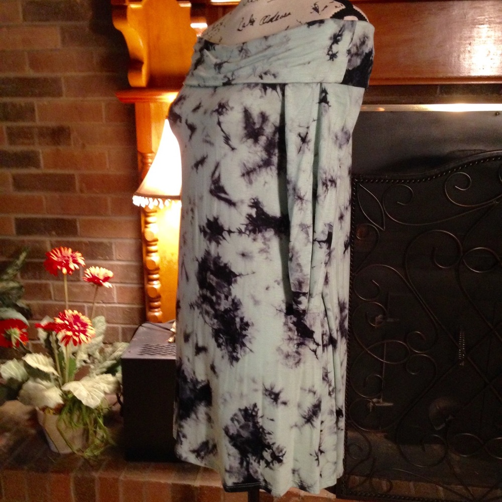 ONLY 2 LEFT❤️HP❤️OFF THE SHOULDER TYE Dye S/M - Picture 7 of 7